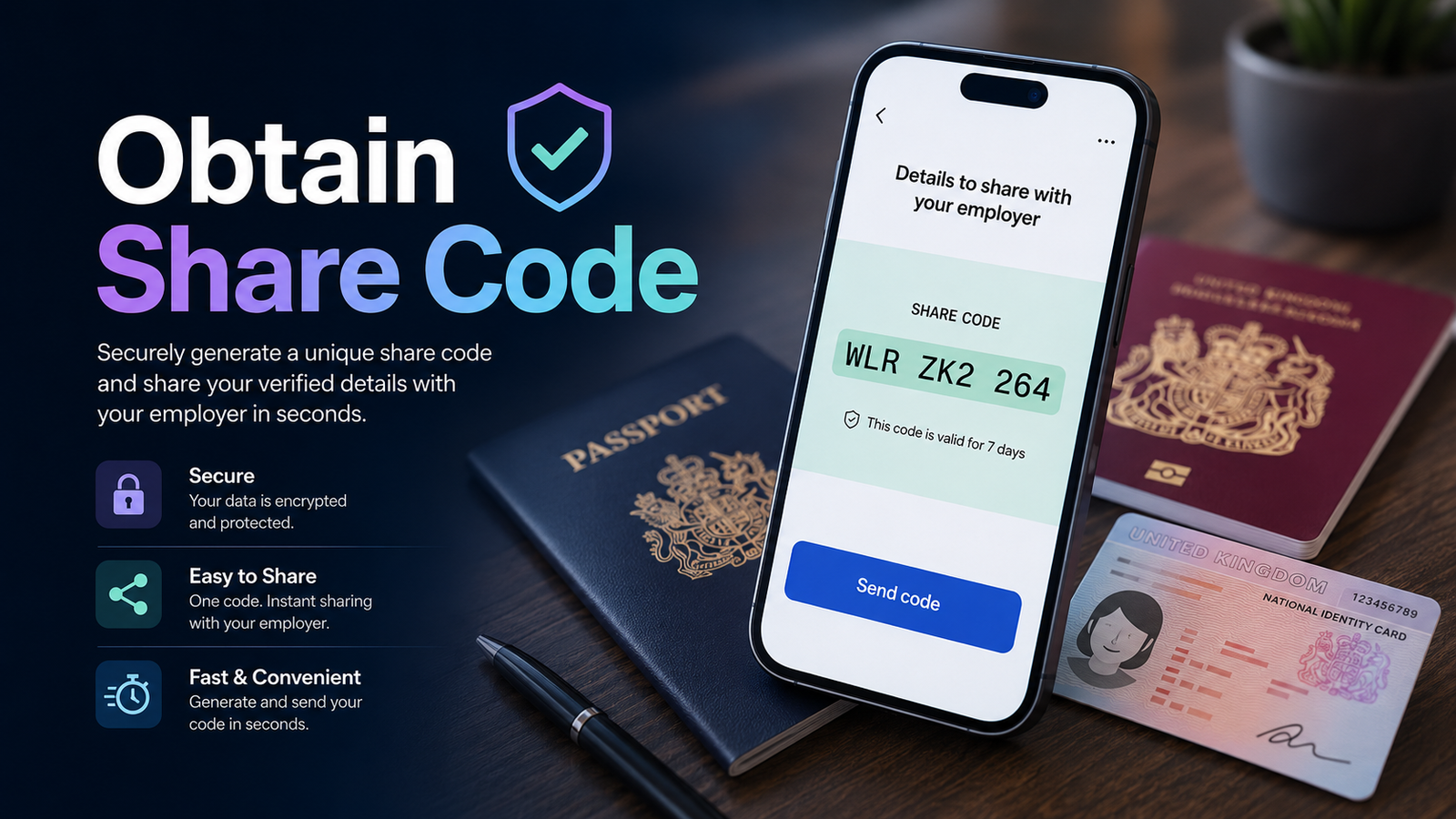 Obtain Share Code